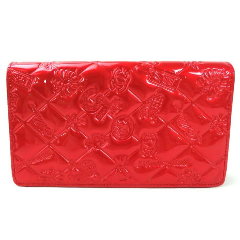 Louis Vuitton - Authenticated Wallet - Patent Leather Red For Woman, Good condition