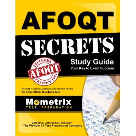 Afoqt Secrets Study Guide : Afoqt Test Review for the Air Force Officer Qualifying (Best Afoqt Study Guide)