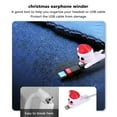 thumbnail image 4 of CIMAXIC christmas 5pcs Cartoon Christmas Data Line Protective Case Bite Data Line Protective Case,1.57"X1.18"X0.98", 4 of 5