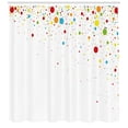thumbnail image 3 of Ambesonne Colorful Shower Curtain, Spots Like, 69"Wx84"L, Multicolor, 3 of 3