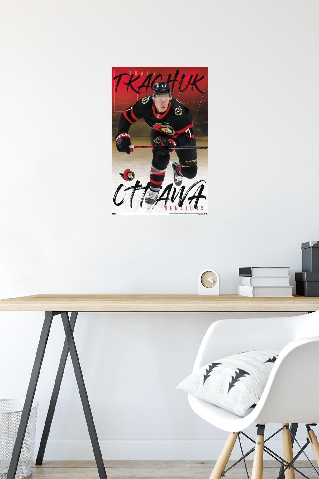 NHL Ottawa Senators - Brady Tkachuk 21 Wall Poster, 14.725" x 22.375"