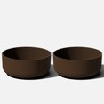 thumbnail image 1 of Veradek Pure Series Kona Bowl 14" Planter 2 Pack Espresso, 1 of 1