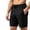 Black, variant on Men's Super Stretch Athletic Shorts, 4-Way Stretch Performance Training Shorts with Drawstring, Breathable Quick-Dry Gym Workout Shorts, Sizes L-5XL Khaki Size XL