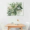 thumbnail image 2 of BCIIG  Watercolor Botanical Wall Art Boho Floral Canvas Wall Decor Prints Sage Green Wildflower Wall Art Modern Flower Pictures Botanical Painting for Bedroom Bathroom ,20"x16" Unframed 20x16in, 2 of 6