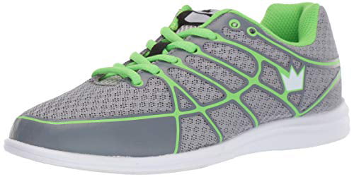 Brunswick Aura Grey/Green Women's Bowling Shoes 