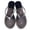 Black, variant on MIASHUI Summer Jelly Flat Bottom Clip Toe Flip Flops Womens Beach Slippers Sandals,Pink,7
