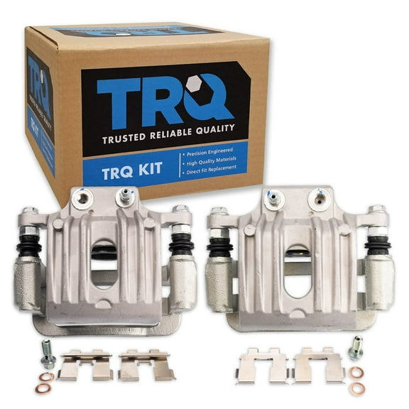 TRQ Rear Brake Caliper Set Fits 2007-2009 Hyundai Santa Fe CLA32305