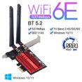thumbnail image 1 of Fenvi FV-AXE3000 Wi-Fi 6E AX210 Bluetooth 5.2 Inalámbrico 5374Mbps 2.4G/5GHz/6G, 1 of 8