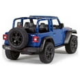 thumbnail image 3 of 5" Die-cast: 2018 Jeep Wrangler Rubicon Conv. (Blue) 1/34 Scale, 3 of 4