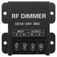 thumbnail image 2 of 2X 12V RF LED Dimmer Brillo Inalámbrico Controlador Remoto de 3 Teclas DC 12V- 24V 30A 360W 720W para 5050 3528 Luces de Tira de Un Solo Color, 2 of 5