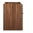 thumbnail image 4 of Modway Render 18" Wall-Mount Bathroom Vanity Cabinet (Sink Basin Not Included) in Walnut, 4 of 9