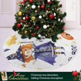 thumbnail image 6 of GZHJMY Halloween Christmas Tree Skirt Halloween Tree Skirt for Holiday Party Home Christmas Day Ornaments 36", 6 of 6