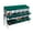 10 grids Green, variant on Metal Nesting Boxes for Chickens, 8 Hole Roll Away Chicken Laying Boxes for Hens with Lid Cover, Protect Eggs, Easy Egg Collection & Clean, Chicken Nesting Box for Backyard Flock Homestead Small Farm