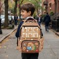 thumbnail image 5 of Bulopur School Capybara Kids Backpack for Girls School Bag Lightweight Multi-Pocket Book Bag for Elementary Students, 5 of 7