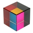 thumbnail image 4 of Cubo de colores, cubo de colores óptico de 6 piezas, cubo de colores de vidrio óptico, cubo de colores de juguete diseñado para profesionales, 4 of 12