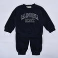 thumbnail image 3 of WOYY Toddler Girl's Sweatsuits Letter Print Drop Shoulder Sweatshirt and Sweatpants 2 Piece Outfits, 3 of 7