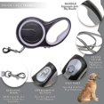 thumbnail image 3 of Retractable Dog Leash - Large Dog Leash Heavy Duty Dog Leash Retractable, 3 of 5