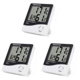 thumbnail image 1 of Termómetro Interior 1 Higrómetro Digital HTC- Temperatura Ambiente Medidor de Humedad Reloj, 1 of 7