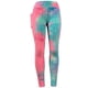 thumbnail image 3 of Pntutb moda mujer largo multicolor apretado cintura alta elasticidad deportes yoga pantalones Pntutb Pntutb-5777, 3 of 7
