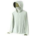 thumbnail image 3 of cllios Mens UPF 50+ Shirts Big and Tall Full Zip Sun Protection Hoodie Quick Dry Athletic Long Sleeve Shirts Solid Rash Guard for Beach Hiking Fishing, 3 of 5