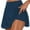 Navy, variant on Augper Women's Fashion Tennis Skirted Leggings Athletic Pleated Golf Skapri with Skirt Yoga Pants 3/4 Shorts