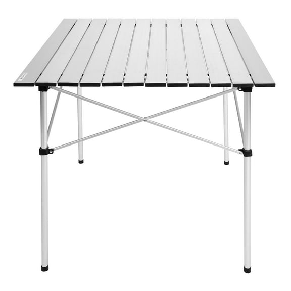 Lightweight Folding Camping Table with Carry Bag︱Ultra-Compact Aluminum Table for Picnic, Beach, Traveling, Backyards, BBQ