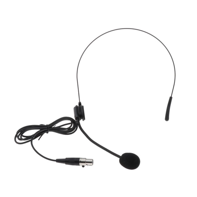 Gancho Para Oreja XLR Perfecl de Micrófono con Auriculares Inalámbricos Negro