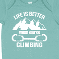 thumbnail image 4 of Inktastic Rock Climbing Mountains Boys or Girls Baby Bodysuit, 4 of 5