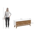 thumbnail image 4 of Mueble TV 55" Kappesberg 136cm con 3 Puertas Blanco/Canela, 4 of 10