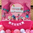 thumbnail image 3 of ALIDEAL Trolls Photography Backdrop, 5 x 7 ft Party Decoration Kit for Kids Birthday, 3 of 6