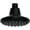 Matte Black, variant on Rohl 50126Mf3 1.8 GPM Multi Function Rain Shower Head - Nickel