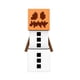 thumbnail image 1 of Figura de acción MATTEL Minecraft Vanilla Snow Golem, 1 of 4