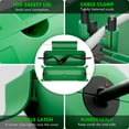 thumbnail image 3 of IP44 Outdoor Waterproof Box by Restmo, Weatherproof Extension Cord Cover, Safety Connection Seal for Outdoor Outlet, Electrical Plug, Holiday Decorations, LED Strip Light, Power Tool, Green, 3 of 7