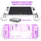 thumbnail image 2 of Mango para mando de videojuegos Nintendo Switch OLED, carcasa protectora acoplable con diseño a prueba de golpes, mango ergonómico y cómodo con recortes precisos para una protección total, 2 of 6