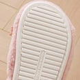 thumbnail image 4 of Fuzzy Slippers For Women Opening Open Toe Foreign Trade Bow Female Home Slippers Warm Cozy Winter House Slippers Bedroom Indoor House Shoes, 4 of 7