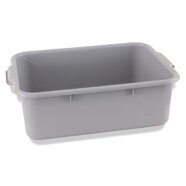 Rubbermaid Commercial 4.6G Bus/Utility Box, Gray, 1 Each (Quantity ...