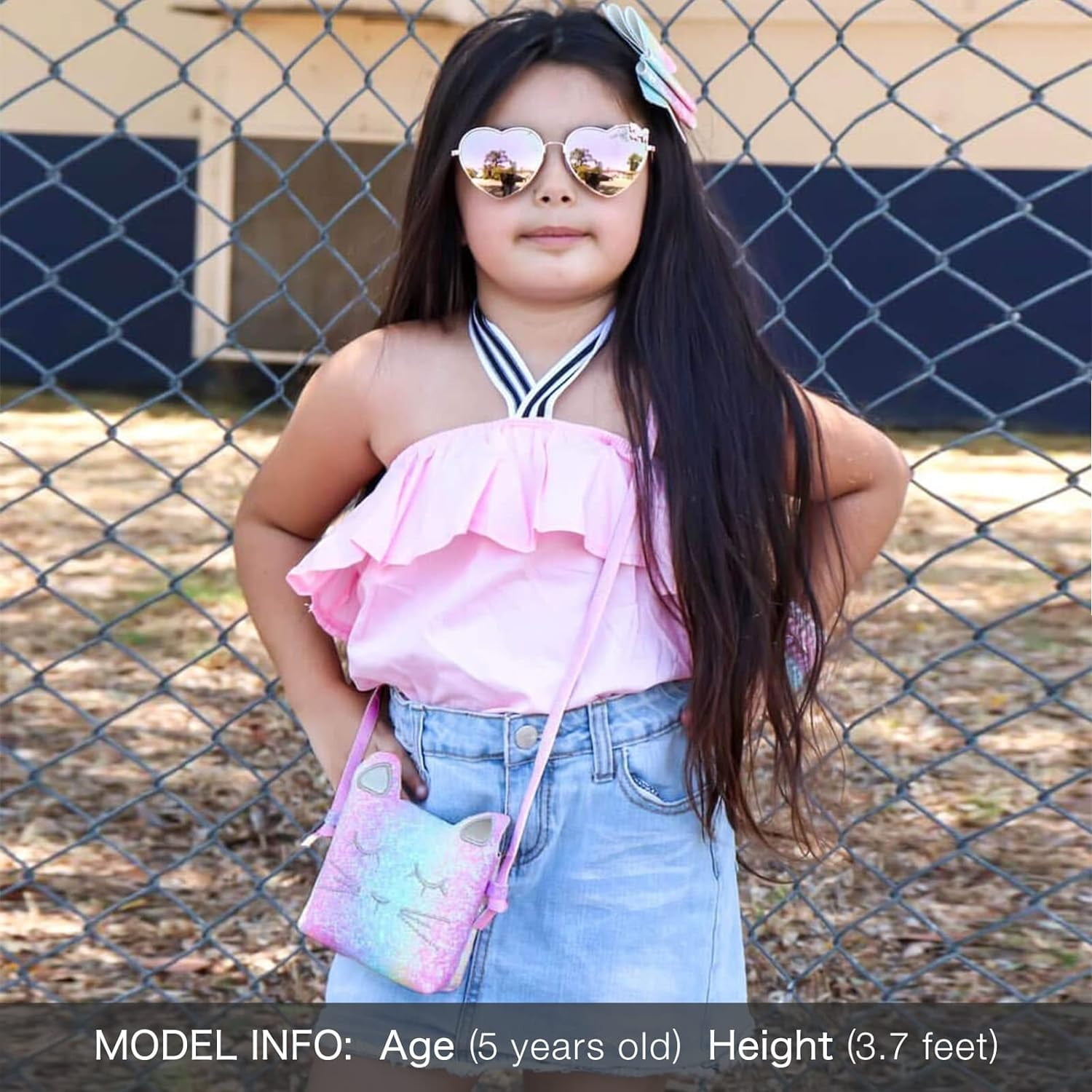 Sac Messager Chat Tout-petit À Main Enfant Bas Âge Pour Les