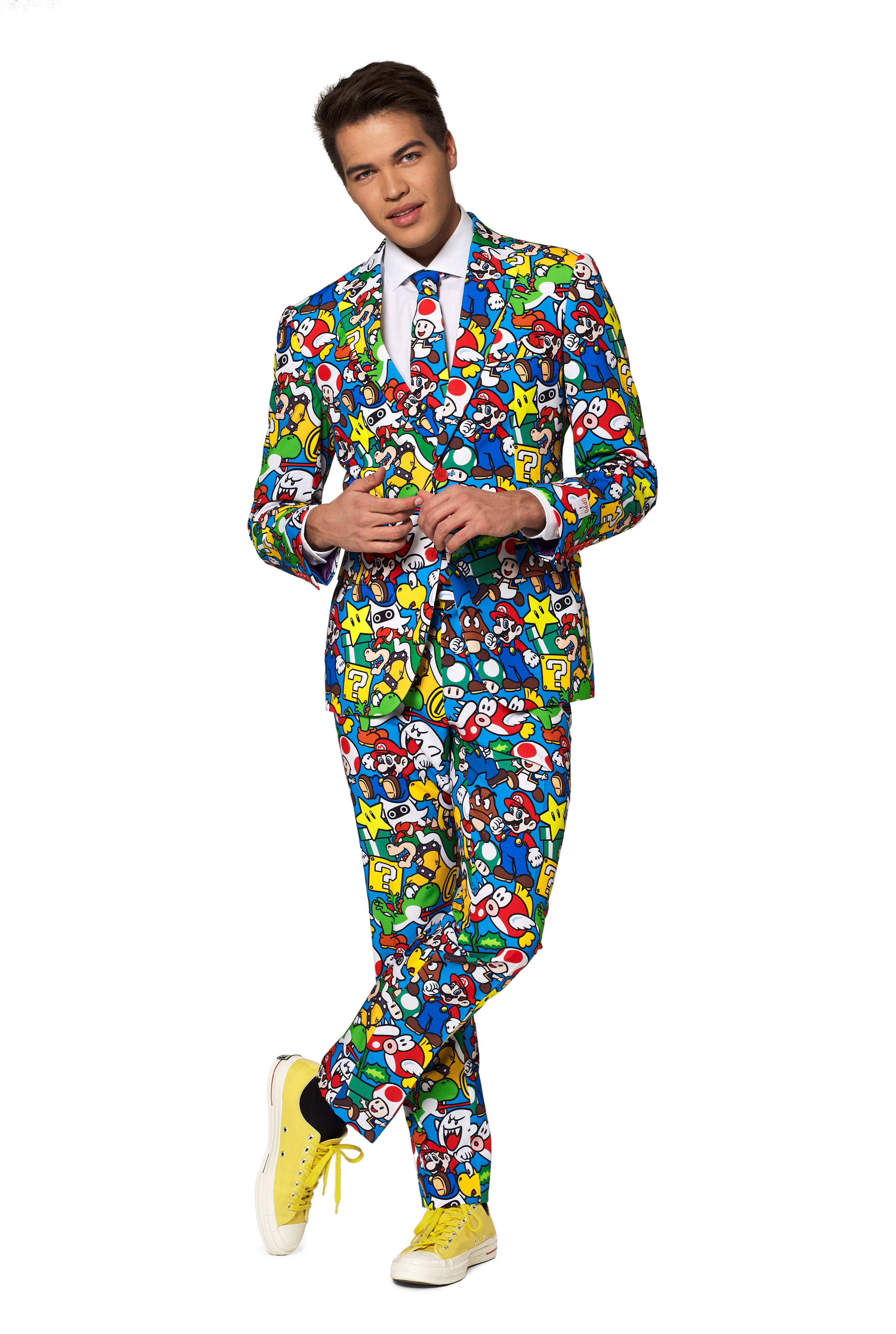 vervormen Voorkomen verfrommeld OppoSuits Men's Super Mario™ Licensed Suit - Walmart.com