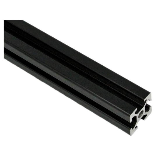 1000mm CintBllTer Black 2020 (20mmx20mm) T Slot Aluminum Extrusion for 3D Printer and CNC (Single Pack)