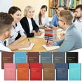 thumbnail image 4 of Cuaderno Chiisong A6 de Cuero con 24 blocks de notas motivacionales en colores, 4 of 7
