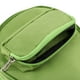 thumbnail image 3 of Bolsa ligera para raqueta de tenis de mesa, con funda para pelotas, para 2 raquetas de ping pong Verde, 3 of 9