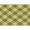 thumbnail image 1 of Ahgly Company Machine Washable Indoor Rectangle Transitional Dark Yellow Green Area Rugs, 3' x 5', 1 of 7
