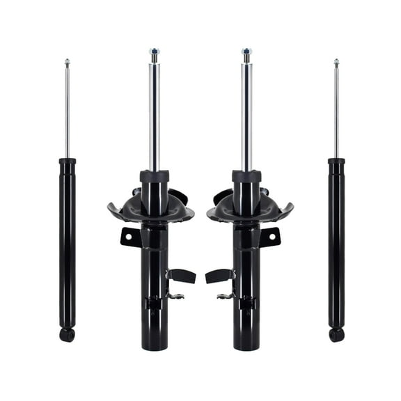 Set Front Suspension Strut Assembly-Rear Shock Absorber For 2012 2013 Ford Focus