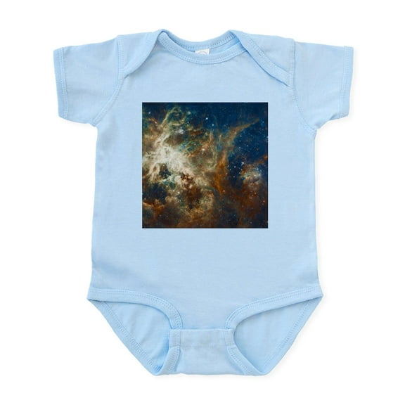 CafePress - Tarantula Nebula Galaxy Space Photo Body Suit - Baby Light Bodysuit, Size Newborn - 24 Months