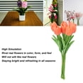 thumbnail image 4 of 10pcs  Artificial Flowers,  Touching Artificial  Flowers High Simulation Decor for Living Room Dinner Table, 4 of 8