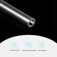 thumbnail image 3 of Uxcell Plastic Pipe Rigid Round Tube Clear 0.23" ID x 0.31" OD x 17" High Impact for Lighting Models Water Plumbing 5Pcs, 3 of 7