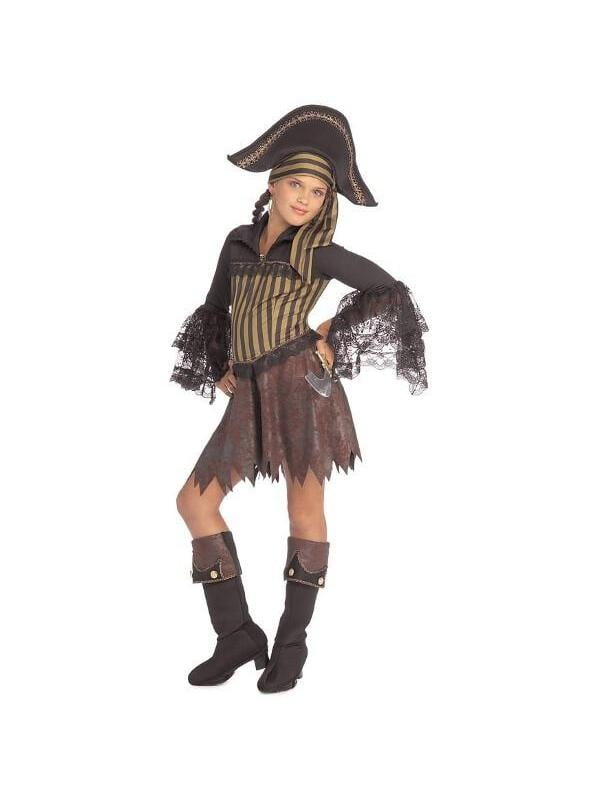 Childs Sassy Pirate Girl Costume - Walmart.com