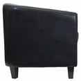 thumbnail image 3 of Black Leather Lounge Chair, 3 of 9