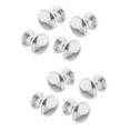 thumbnail image 4 of 8pcs 1:12 Scale Dollhouse Door Knobs Miniature Round Head Pull Handle Simulation, 4 of 9