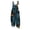 Blue01, variant on Halloween Womens Overalls Halloween Party Sleeveless Jumpsuit Party Jumpsuits with Pockets Spooky Horror Print Wide Leg Trousers Black XL